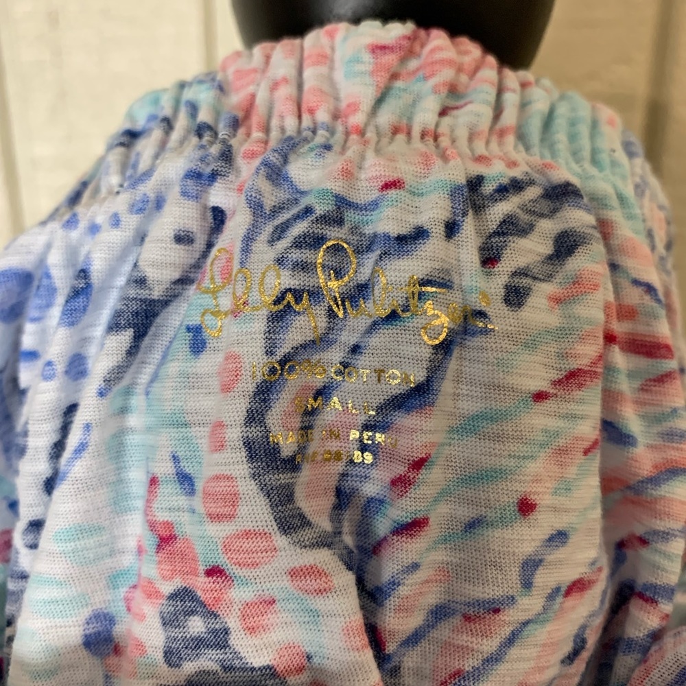 Lilly Pulitzer Shell Me About It Flutter Tube Top… - image 3